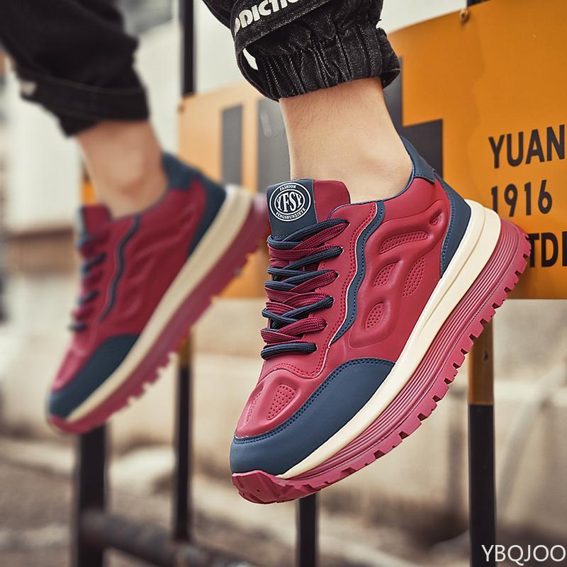 Men's lightweight  running shoes spring autumn low cut casual comfortable sports shoes fashionable versatile men's sneakers