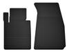 Front Rubber Car Mats, Universal For: Jeep Wrangler JL 2 Doors (2017-)