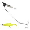 Fishing Small Round Bend Treble Hook Soft Lures Fishhook Soft Baits Treble Fish Hook Steel Wire Treble Fishing Hook