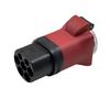 Electric Vehicle Charging Connector 220V Type 2 Male Plug to Socket European Standard Charging Pile Discharge Head Universal