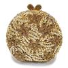2025neue Clutch Tasche runde Blume Punkt Diamant Abendtasche Metall Diamant Tasche Handtasche