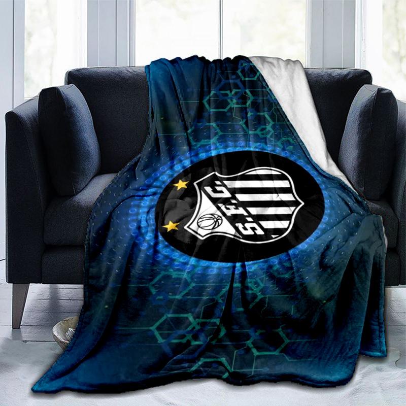 Fc Crest Design Printed Throws Blanket Soft Flannel Blankets for Couch Bed Gifts for Men Women Picnic Blanket Christmas Gifts
