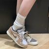 Air Jordan 1 Low SE GS Brown Elephant Kids Sneakers Hemp Metallic-Gold White DZ5368-201