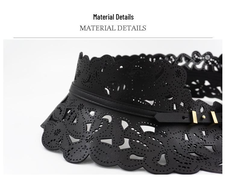 Women's Fashionable Genuine Leather Waist Cincher Belt