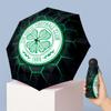Celtic FC Mini 5 Fold Pocket Umbrella Compact Lightweight Anti UV Rain Sun Protection Umbrella Portable Travel Umbrella