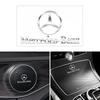1ks Kovový emblém nálepka na auto Pro Mercedes Benz W117 W176 W177 W205 204 W213 W253 W156 W218 W166 CLA GLC CLE Auto příslušenství