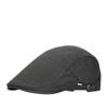 Men's British Ivy Cap Fashion Big Head Men Spring and Summer Leisure Beret Male Solid Cotton Newsboy Hat 55-60cm
