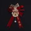 Wedding Boutonniere Set: Groom, Bride, Family, Best Man, Bridesmaid, VIP Guests