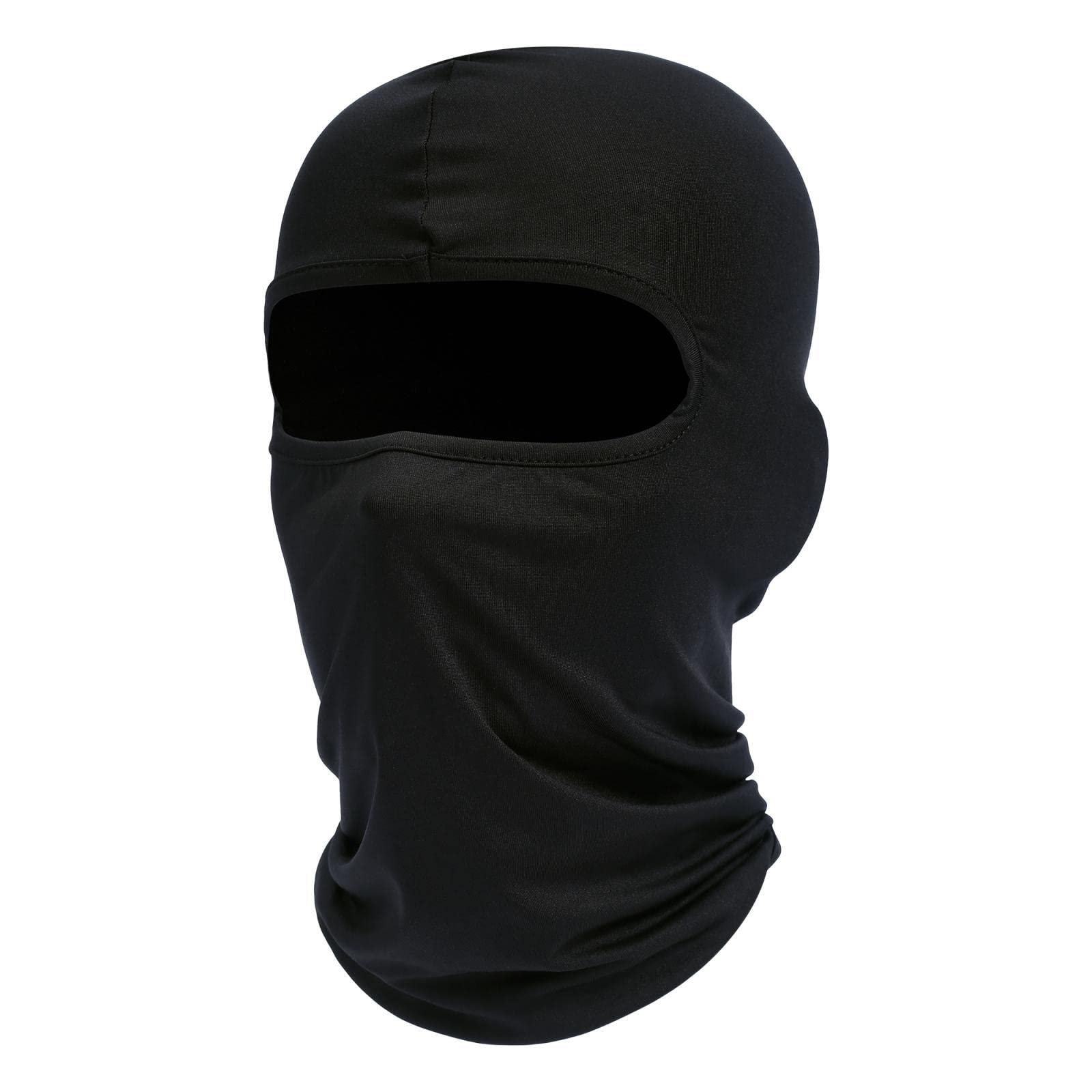 [fuinloth] Balaclava, Face Cover, Face Mask, Balaclava, Cold Protection, For M чёрный