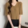 Navava Thin Cool Pearl PoinT ShorT Sleeve KniT T Nk3072