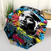 1pc 2PAC Boombox Automatic Open,Windproof, Compact Travel Umbrella, Gift for Birthday, Christmast93051
