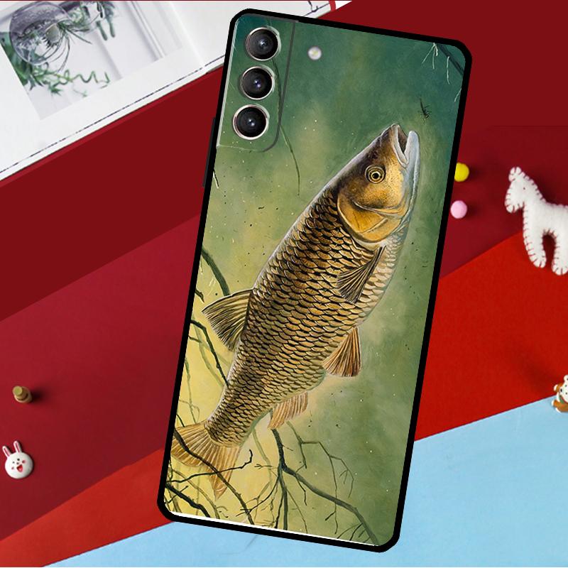 Chub Carp Fish Funda For Samsung Galaxy S26 S25 S23 S22 S20 S24 Ultra S9 S10 Plus S21 FE S25 FE Phone Case