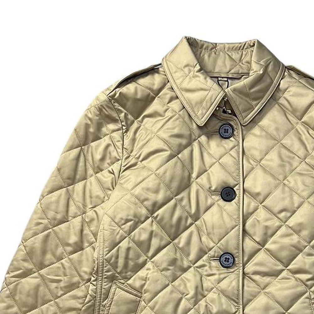Burberry Puffer Jacket Women's Khaki 80530461