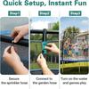Drip Irrigation Garden Sprinkler Flexible Hose Lawn Sprinkler Water Games Soaker Hose  Greenhouse