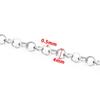 Stainless Steel Oval Link Chain for DIY Jewelry Making: Necklaces & Bracelets