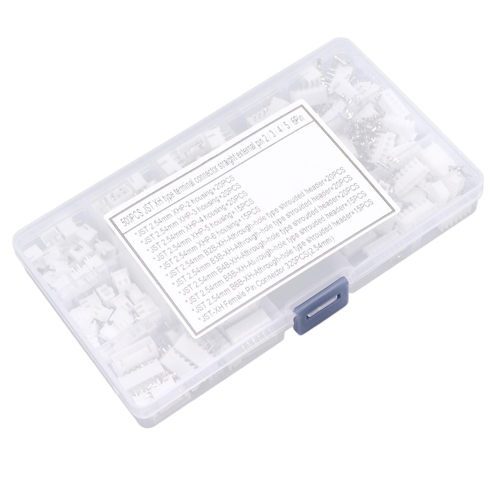 

500 шт. Роз’єм для роз’єму дроту 2,54 мм, набір роз’ємів із гніздовим роз’ємом