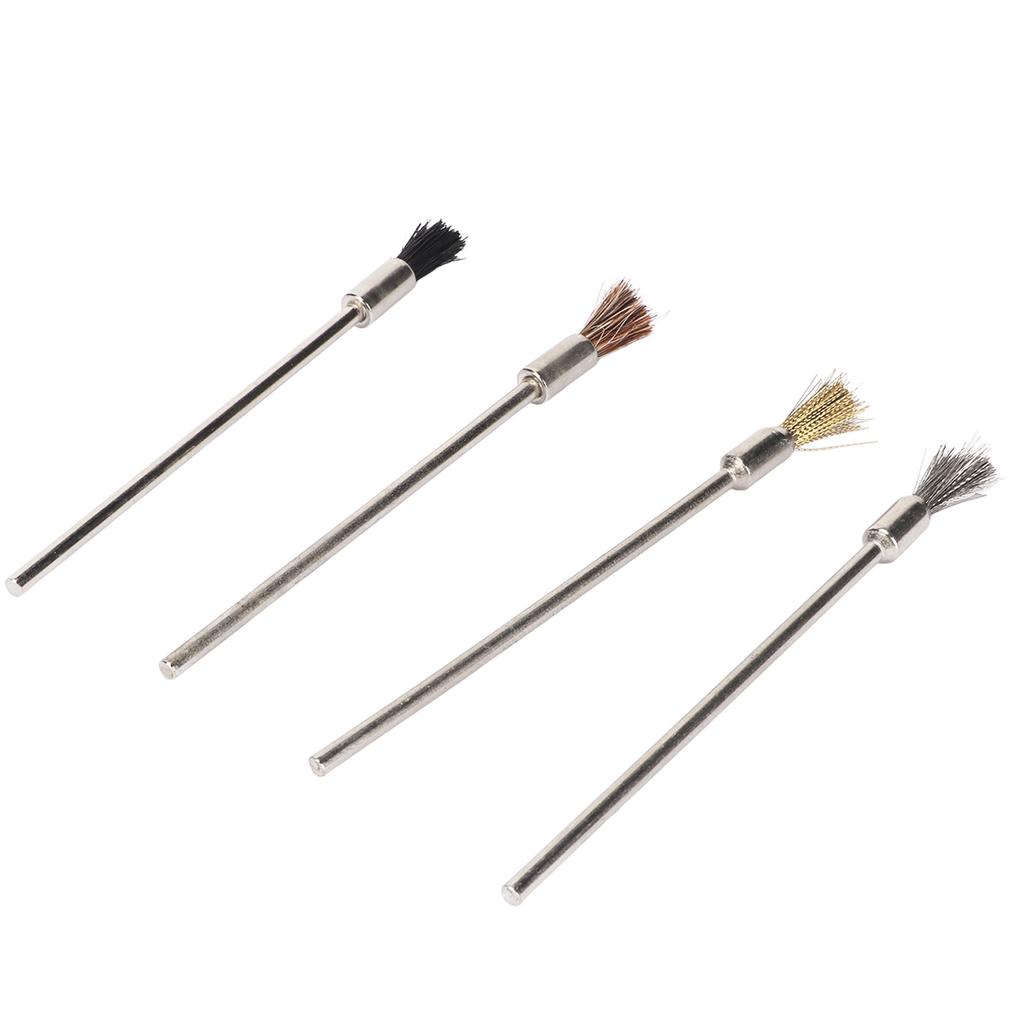 4pcs Scratch Brush Pen Set Fiberglass Nylon Tip Rust Remover Brush Pen for Corrosion Jewelry Circuit Boards