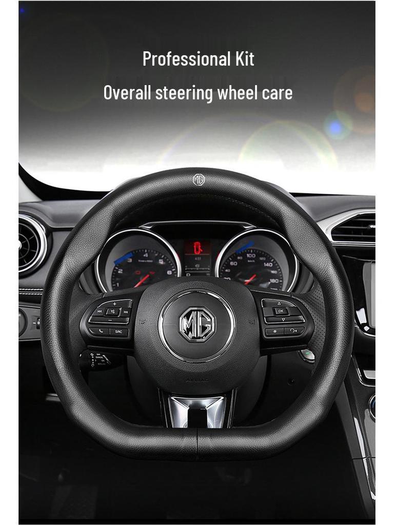 Echte Lederlenkradabdeckung für MG5 Scorpio, 6pro, ZS, HS, One, MG3, Roewe