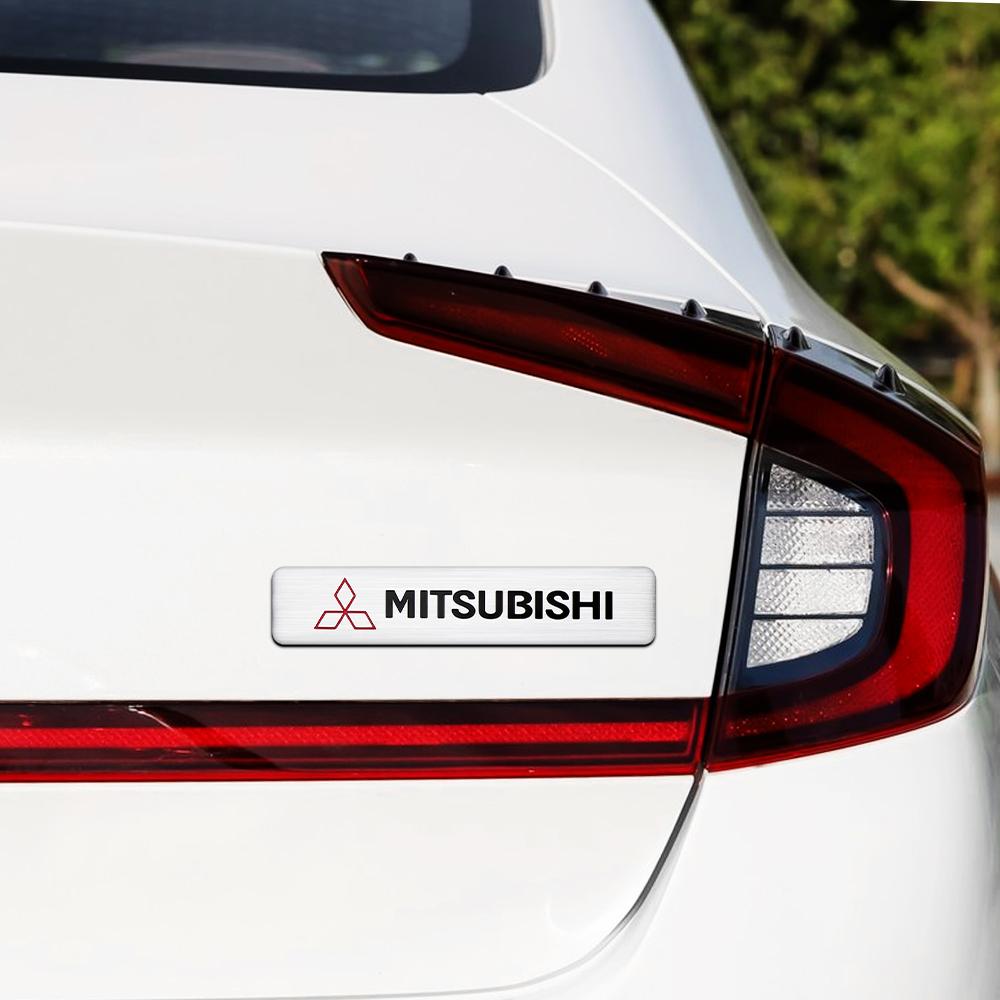 1/2ks Samolepka na znak auta Auto Samolepka Dekorativní obtisk na karoserii kufr pro MITSUBISHI Ralliart Lancer Competition Outlander EX LANCER