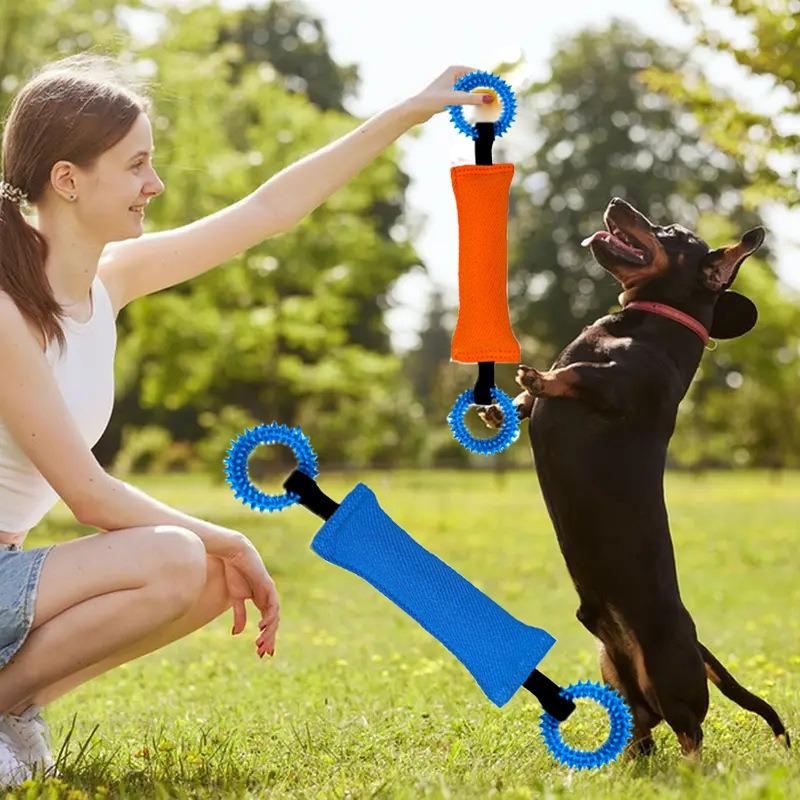 Dog Training Sticks Dog Interactive Toys Throwing Molars Pulling Chewing Toys Medium and Large Dogs