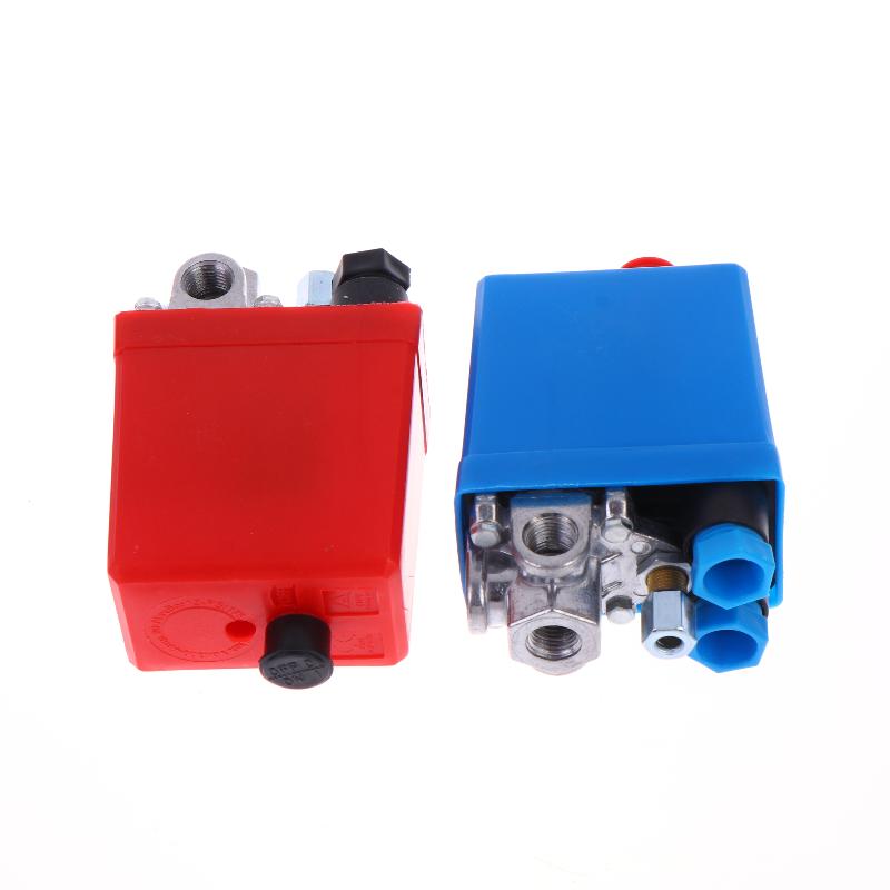Reliable Air Compressor Pressure Switch 90-120psi Automatic On Off Control for Garage Pneumatic Tools and Workshop Applications
