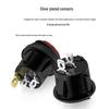 Waterproof Round Boat Rocker Switch with Illuminated Button, 2 Pins, 6A 250V, 20mm Hole