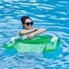 2026U Shaped Inflatable Float Thickened PVC Backrest Lounge Chair With Handle Adult Swimming Ring For Pool Water Play Relaxation