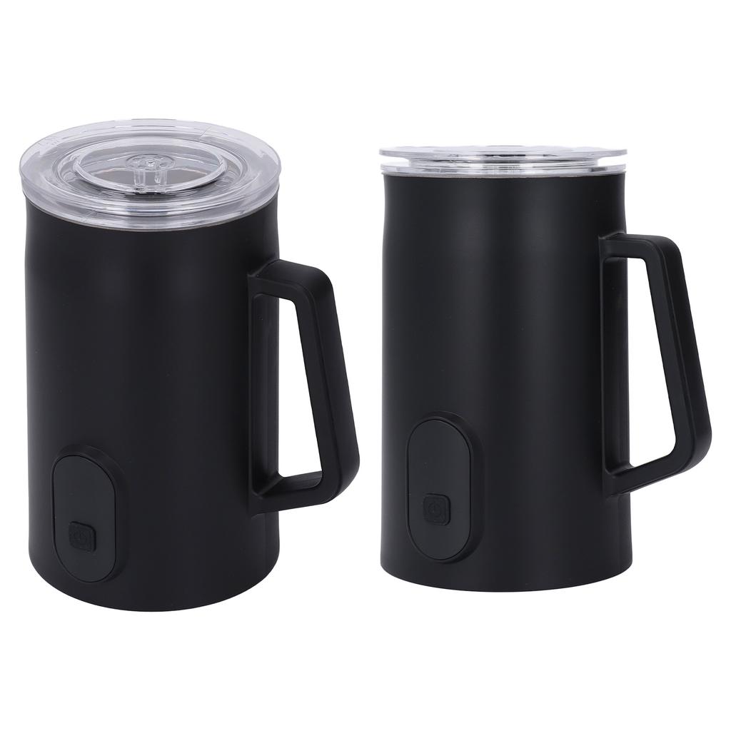 4 In 1 Electric Milk Frother and Steamer Auto 304 Stainless Steel Hot and Cold Foam Maker for Latte 