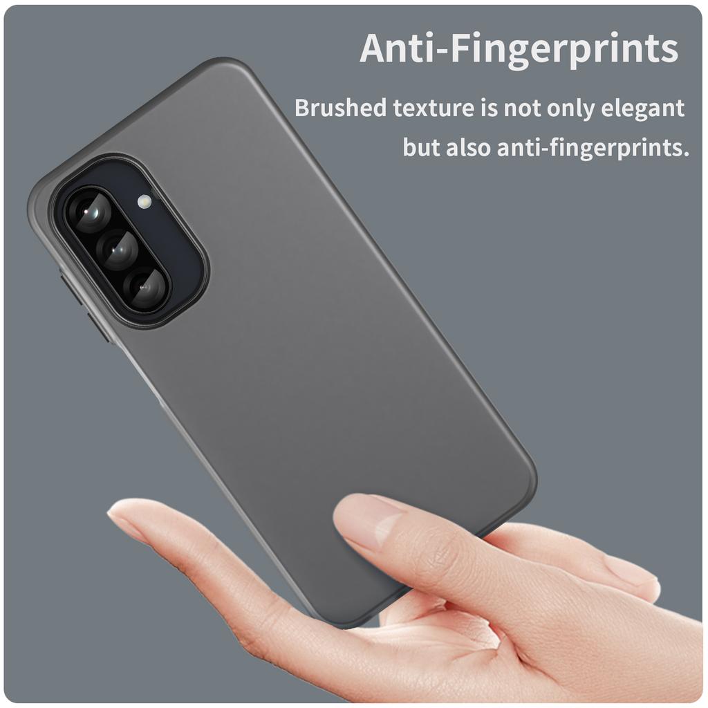 For Samsung Galaxy A26 5G Case TPU+PC Phone Back Cover Matte Translucent Design