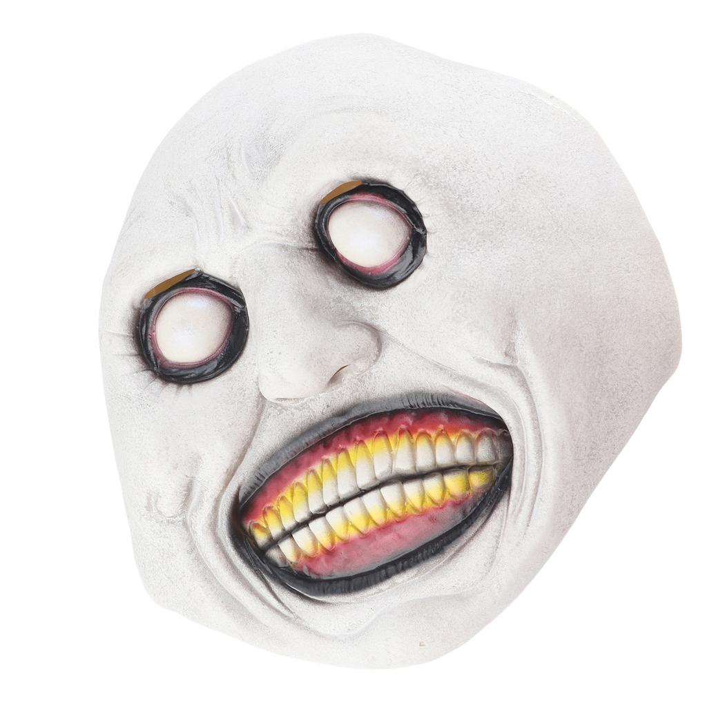 1 Stück Halloween Horror Maske Weißes Dämonenauge Gruselige Maske
