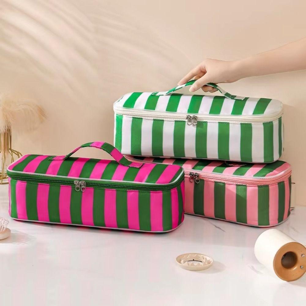 Dustproof Curler Storage Bag Soft Curling Iron Carrying Case Toiletries Organization