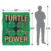 TMNT Turtle Power Silky Supersoft Blanket