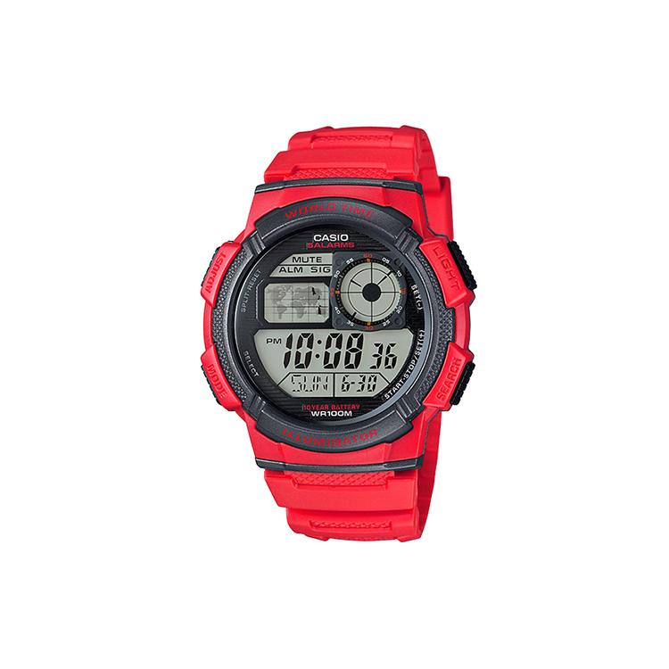 CASIO Men YOUTH Red Watch AE-1000W-4A AE-1000W-4A Red Strap