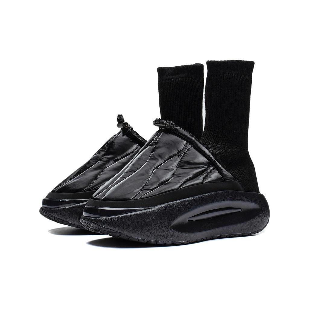 New LiNing YunYou Fluffy High 'Black' Women's AZGS146-6