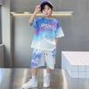 Creative Fun Pattern Children's Summer Fashion Comfortable Soft Breathable Short Sleeved Two-piece Set