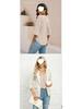 European & American Women's Artistic V-neck Ruffle Casual Shirt
