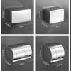 Handun Brushed Stainless Steel Suction Cup Tissue Box