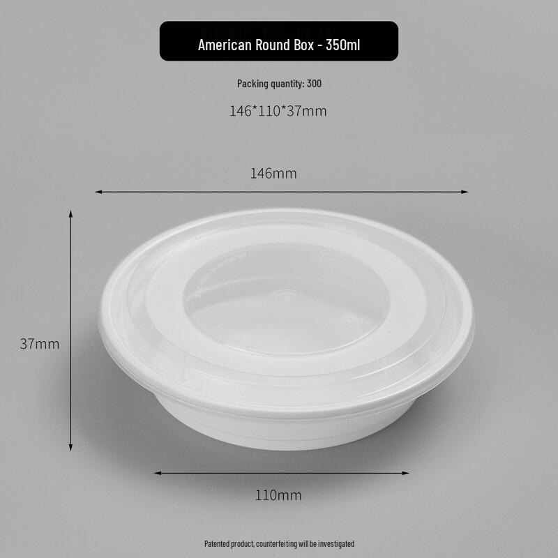 Disposable Food Containers with Lids