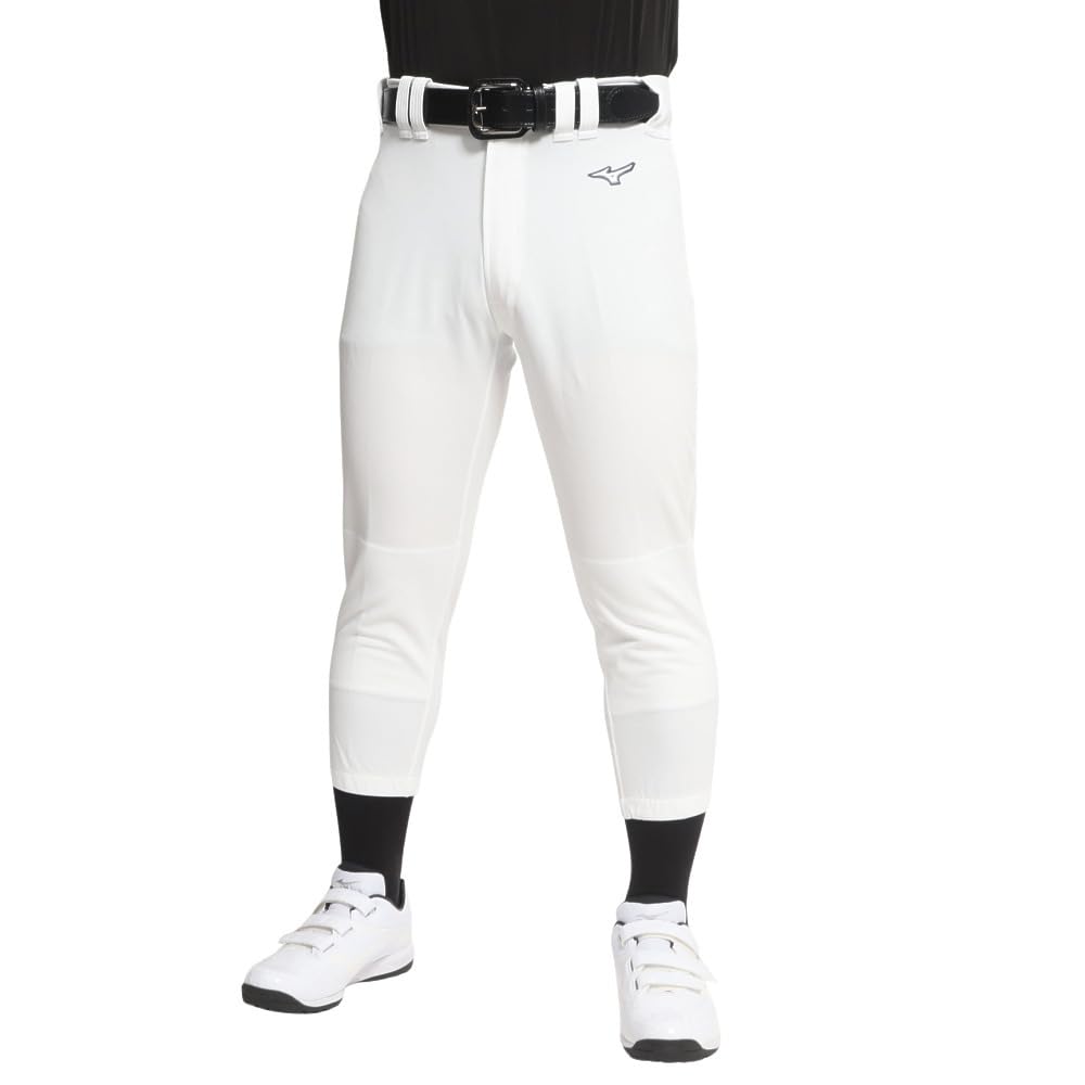 

Mizuno Baseball Uniform Practice Gachi Pants with 12JD2F6 miz22ss Pants, Pants, White, Logo, белый