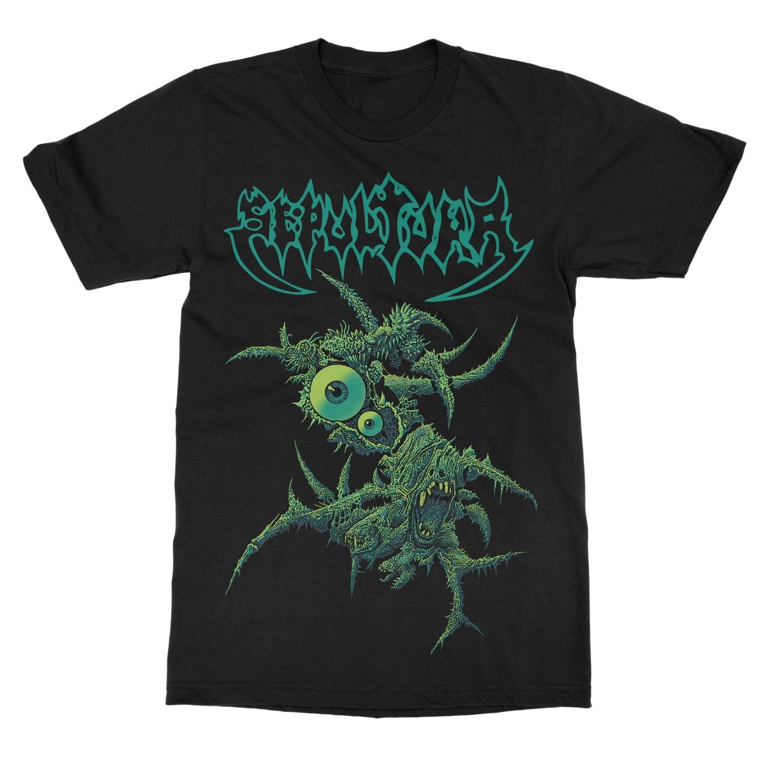Sepultura Arisen Bluegreen S T-shirt All Sizes Gift For Fans XXL