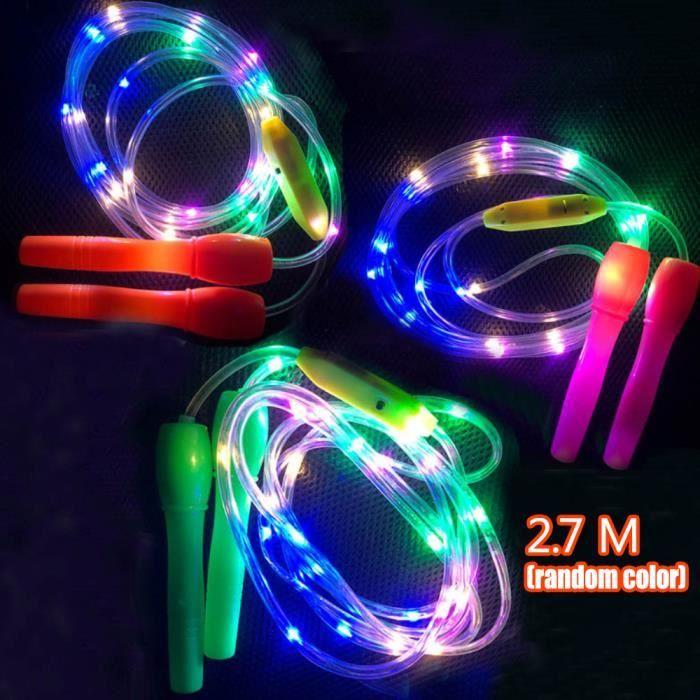 Corde à Sauter - LED Light Up - Réglable - Pour Enfants - Multisport