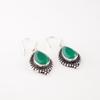 Green Onyx Gemstone 925 Sterling Silver Handmade Jewelry Earrings Gift For Women EE-164-19