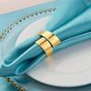 Gilded Napkin Ring Gold/Silver Wedding Towel Rings Durable Napkin Holder  Restaurant