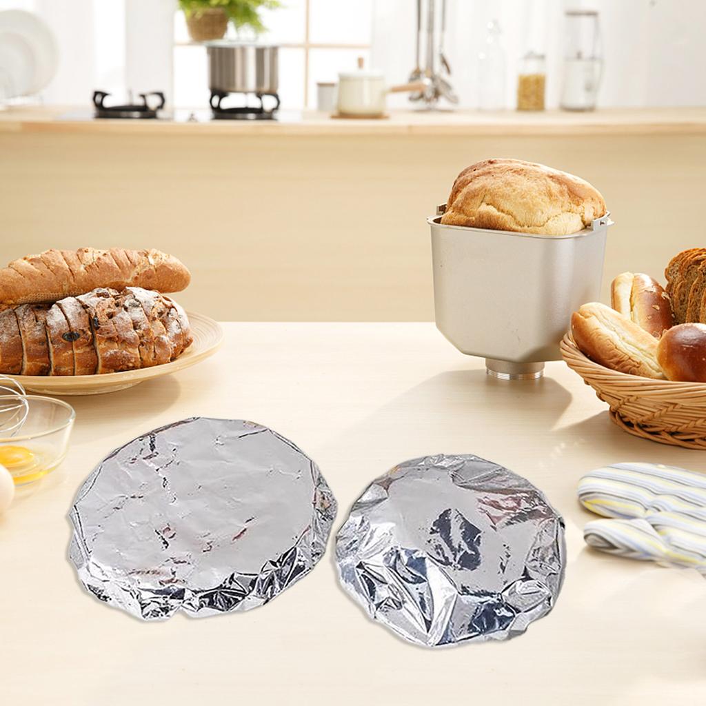 Up Alufolie Isolierabdeckung Wiederverwendbare Aluminiumfolie Hitzedeckel Hochtemperatur-Konservierungsfolie Für Aufbewahrungsschüsseln Mit Deckeln Set