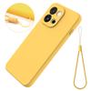 For OnePlus 13s 5G/OnePlus 13T 5G Liquid Silicone Case Phone Back Cover with Hand Strap