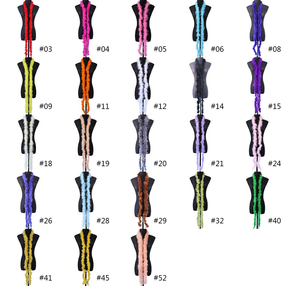 11G Flat Top Clothing Accessories Diy Material Turkey Plush Strip Scarf Crafts Accessories New