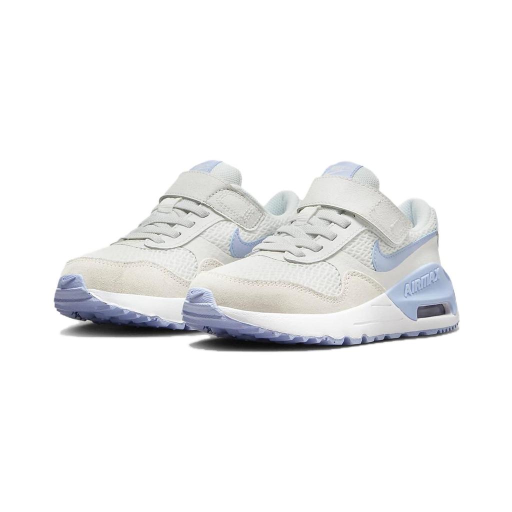 Nike Air Max SYSTM PS White Cobalt Bliss Kids Sneakers Summit-White Pure-Platinum DQ0285-111