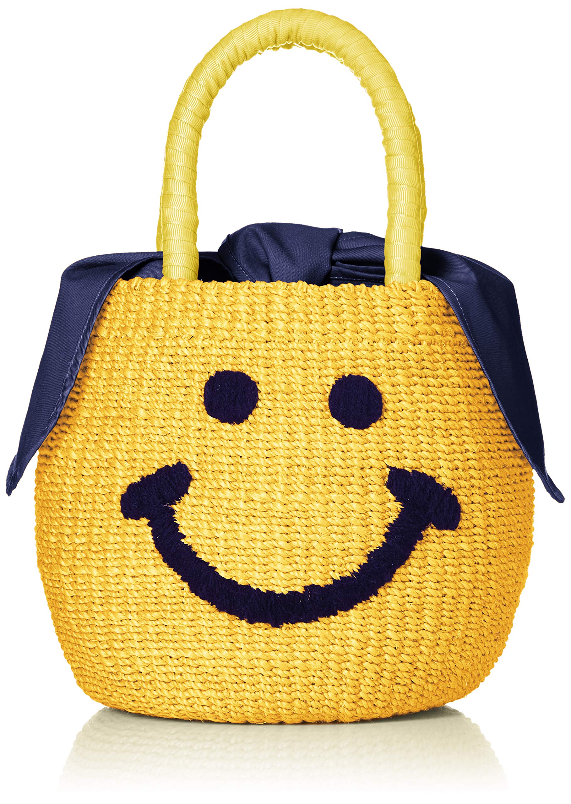 

Basket Bag Smile Basket Bag Mini Size Yellow [Ajolie] SI-1911