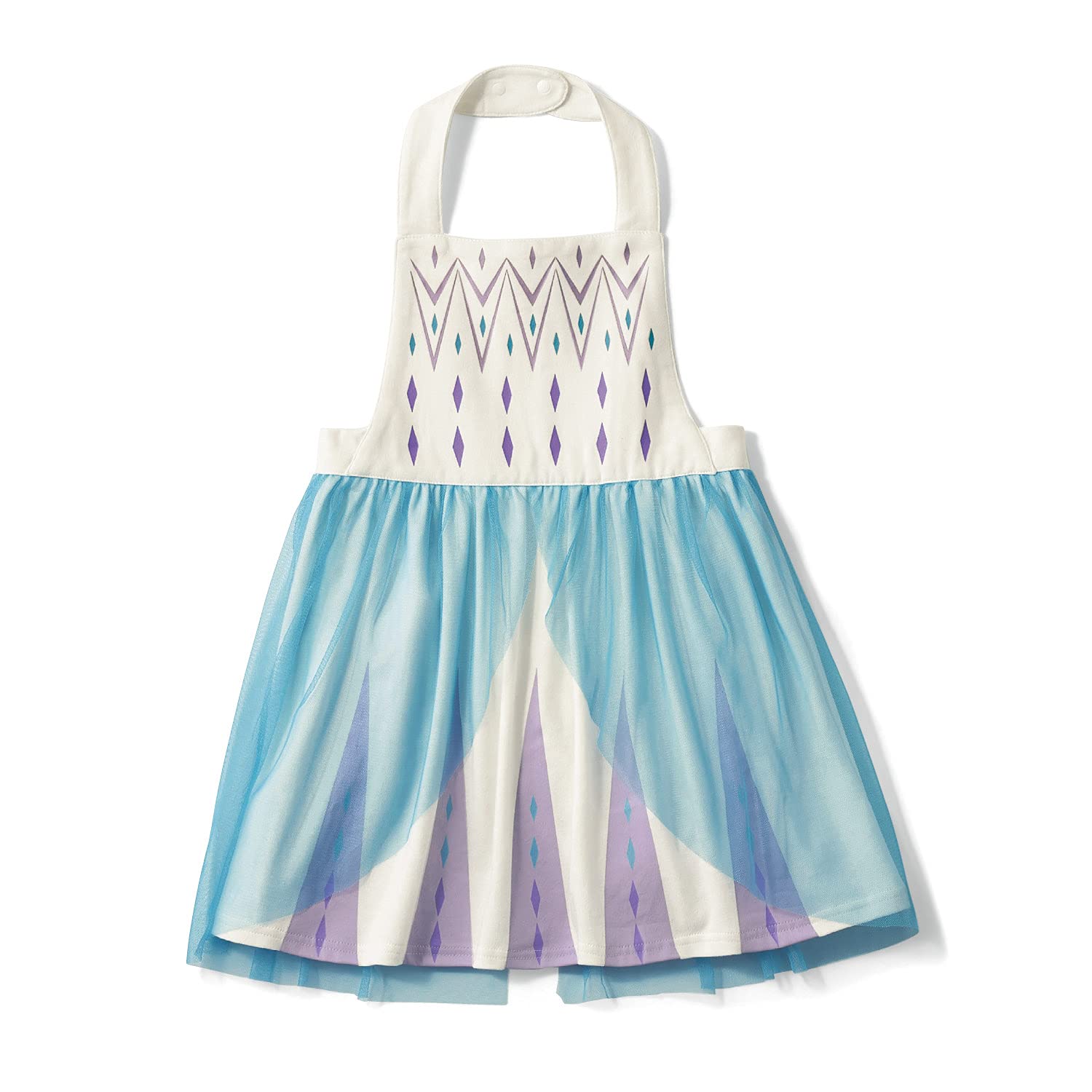 Belle Maison Disney Apron Princess Elsa Sizes Kids  Dress, Cosplay, (Frozen 2), 110-120