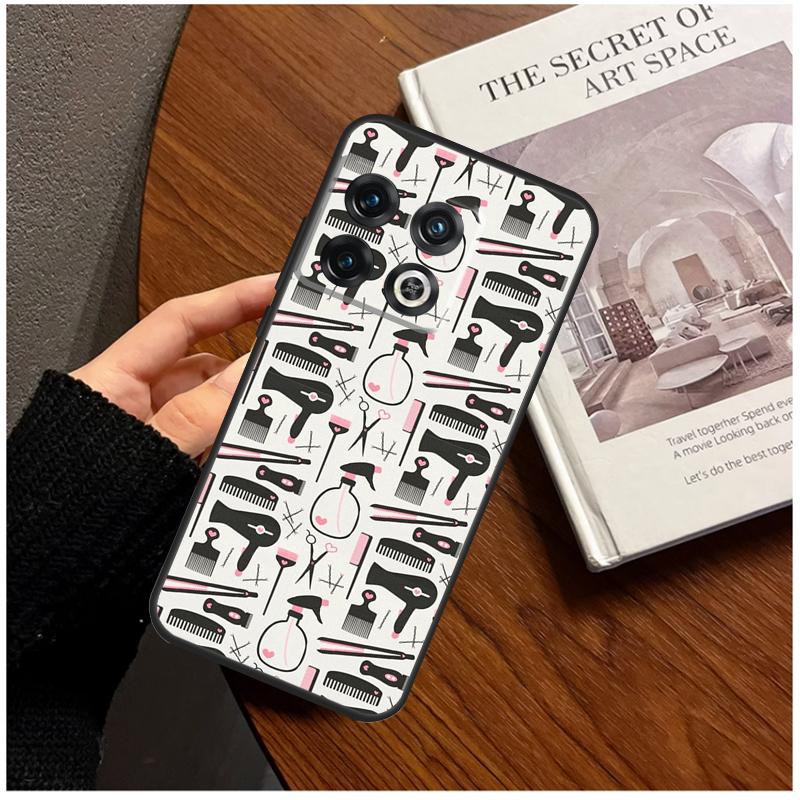 Hair Stylist Hairdresser For OnePlus 13R 10R 12R 10T 8T 13T 11 12 13 15 Case For OnePlus Nord 5 CE 2 3 4 Lite N20 N30